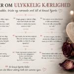 Citater om ulykkelig kærlighed: smukke, triste og rørende ord til et knust hjerte