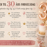 Citater til 30 års fødselsdag: sjove, søde og rørende ord til en stor milepæl