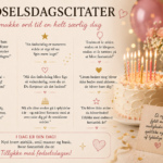 Fødselsdagscitater: De bedste fødselsdagshilsner til kort, taler og lykønskninger